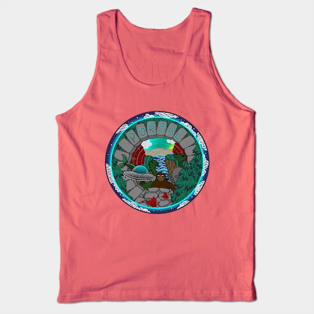 Peer Into the Portal Tank Top by Into The Portal 